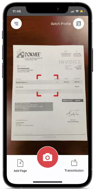 Step 2: Download the Dokmee Capture app from your device’s app store (iOS/Android).