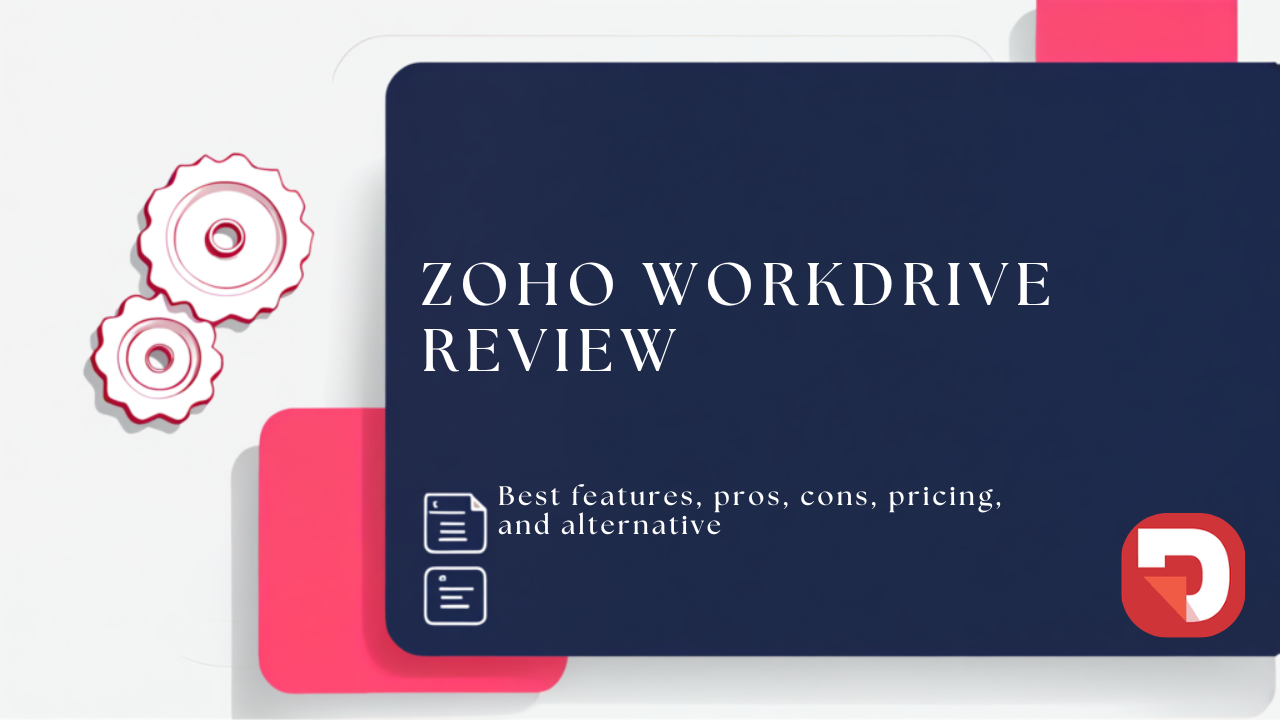 zoho workdrive review